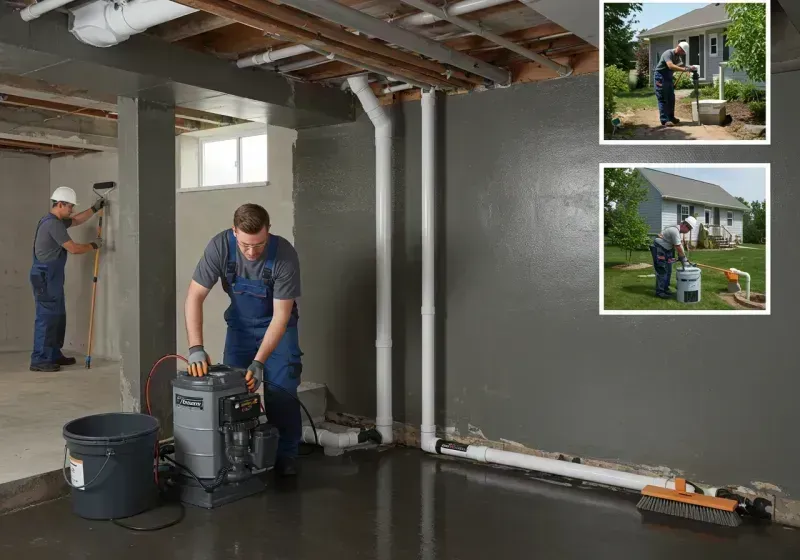 Basement Waterproofing and Flood Prevention process in Bradford, OH